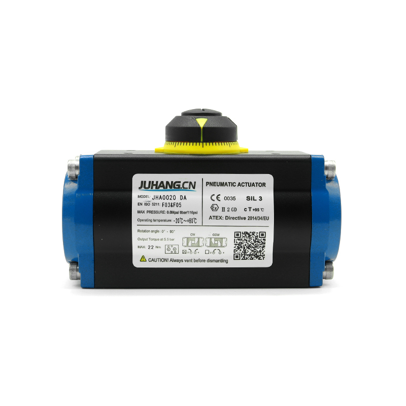 Pneumatic Actuator și pinion cu acțiune dublă JHA0020DA