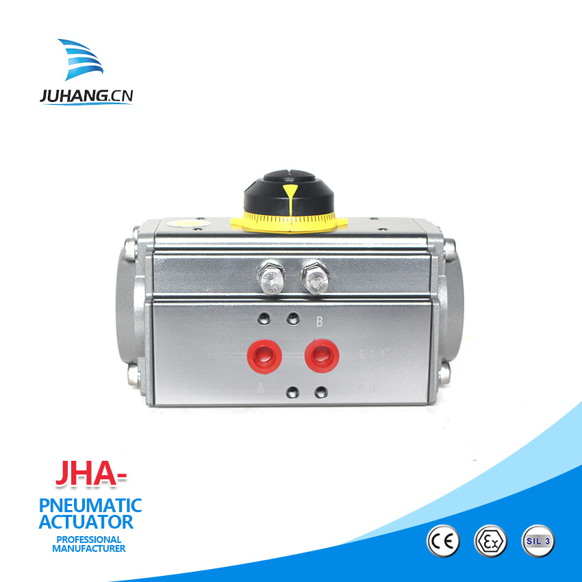 Actuator pneumatic rotativ