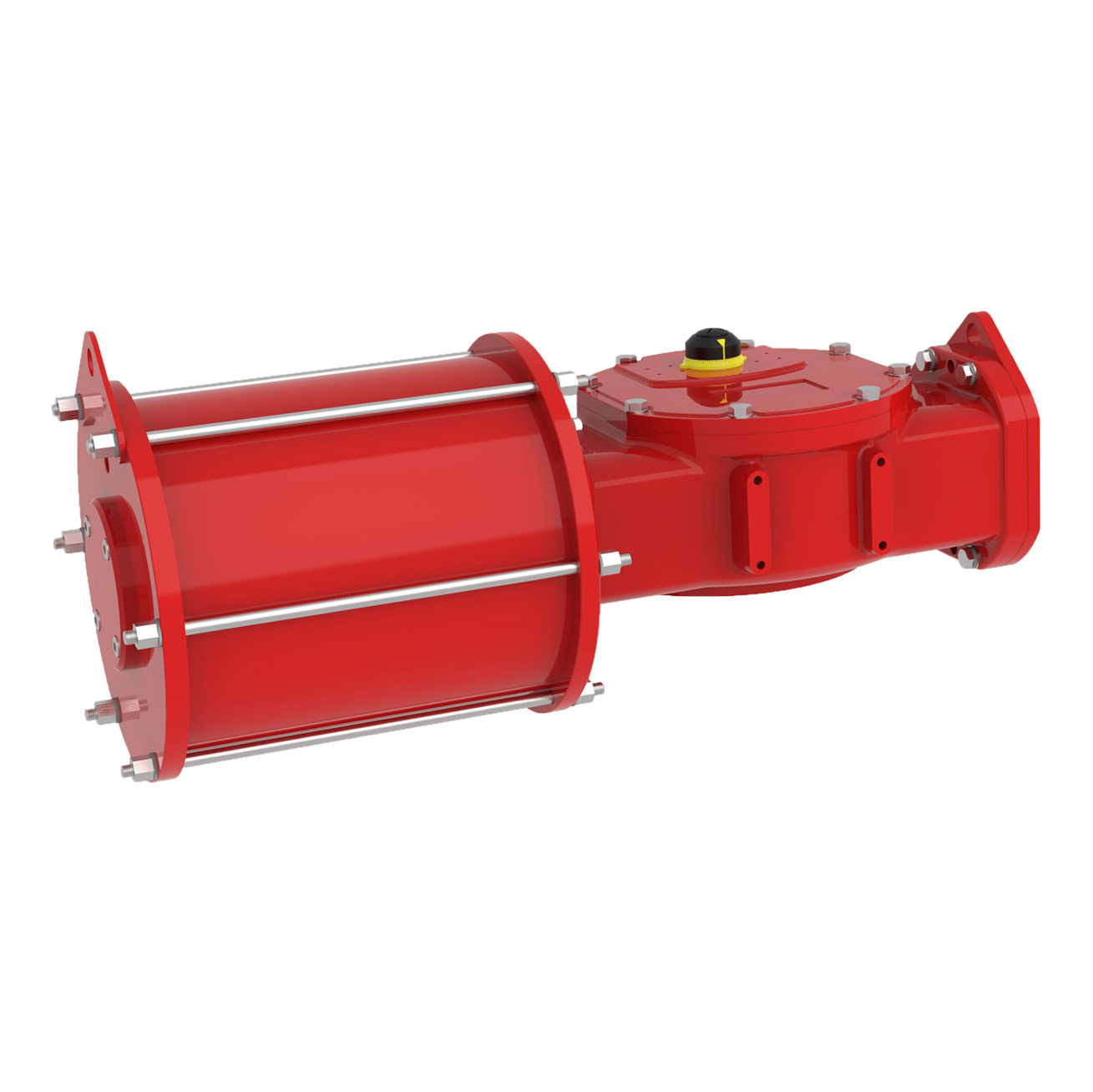 Actuator pneumatic al jugului scotch JHD2E0410YDA cu acțiune dublă