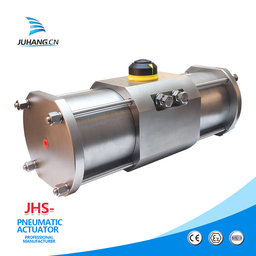 SUS304 actuator pneumatic din oțel inoxidabil